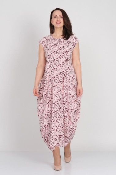 2-569-2 Платье женский Розовый фигуры