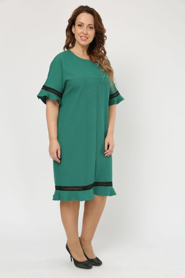 2-131 Платье женский зеленый нет